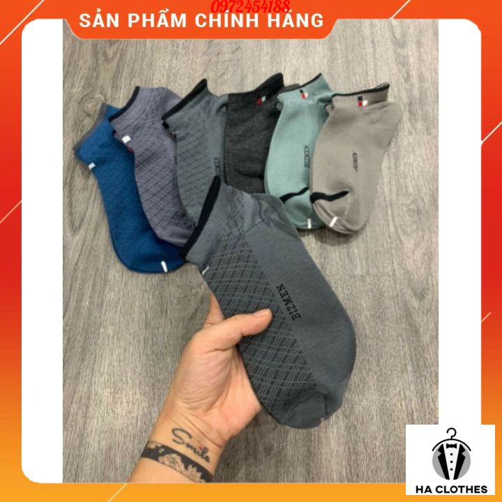 Vớ Nam, Tất Nam BIZMEN Chính Hãng Siêu Bền Dai, Khử Mùi Chống Thối, HABI88