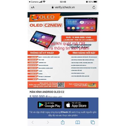 Màn hình Android OLED C2 Xpander 2018-2019-2020-2021 ( kèm dưỡng và tất cả các jack theo xe)