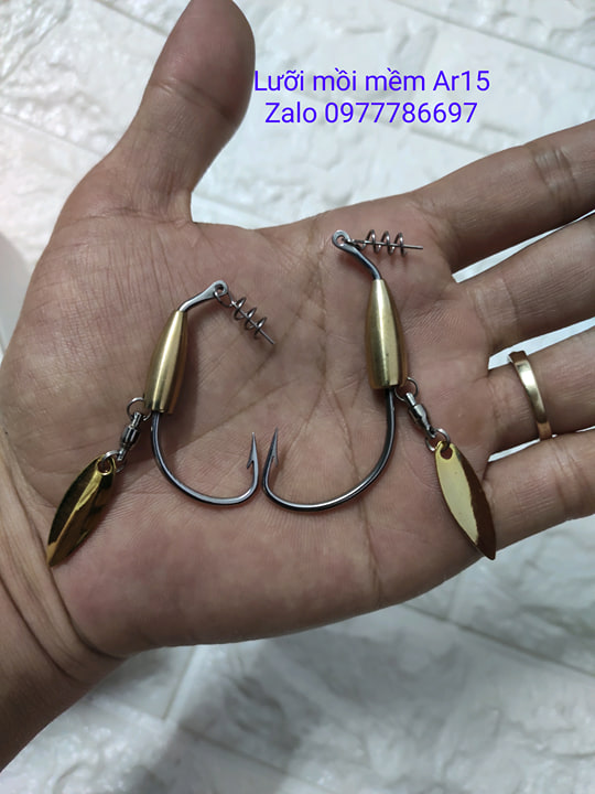 lưỡi móc mồi mềm Ar15 làm thủ công