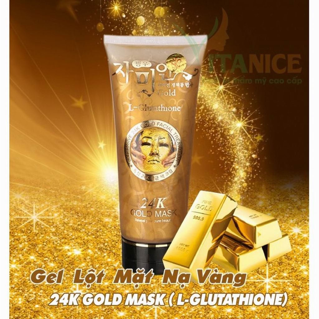 [ CHÍNH HÃNG ] Mặt nạ vàng 24k tuýp 220ml Hàn Quốc