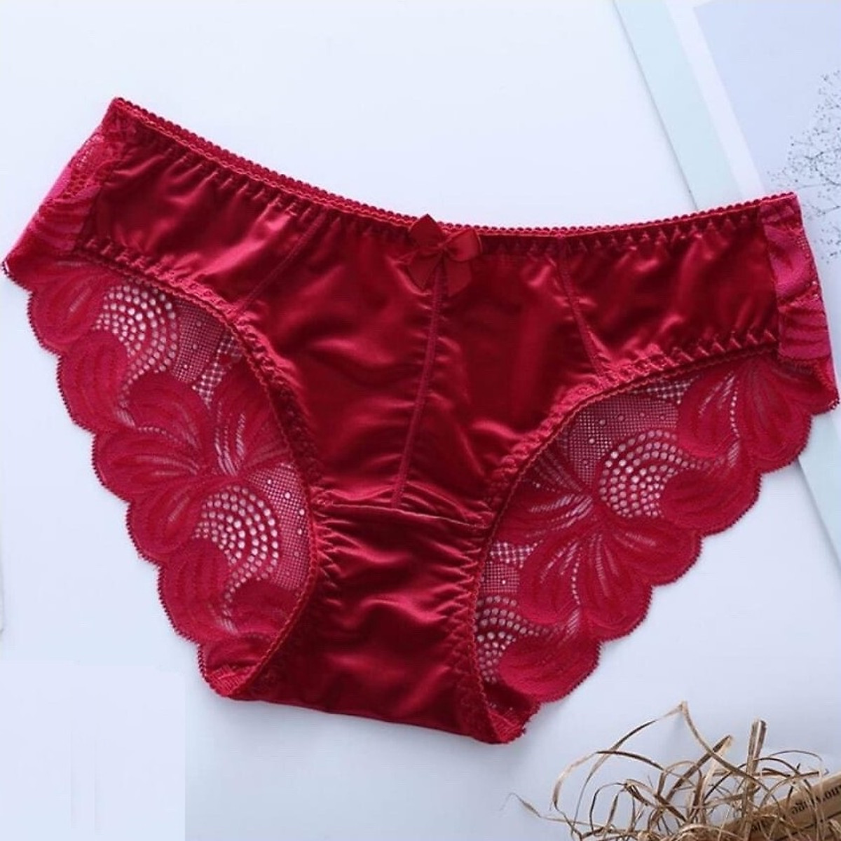 Combo 5 quần lót ren lụa mã 2164 cho V3 đẹp mát