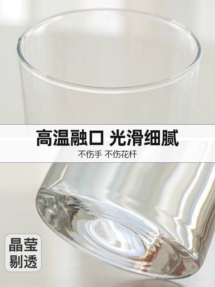 (giá dùng thử) Lọ hoa thủy tinh Daisy - Phong Cách Bắc Âu đơn giản