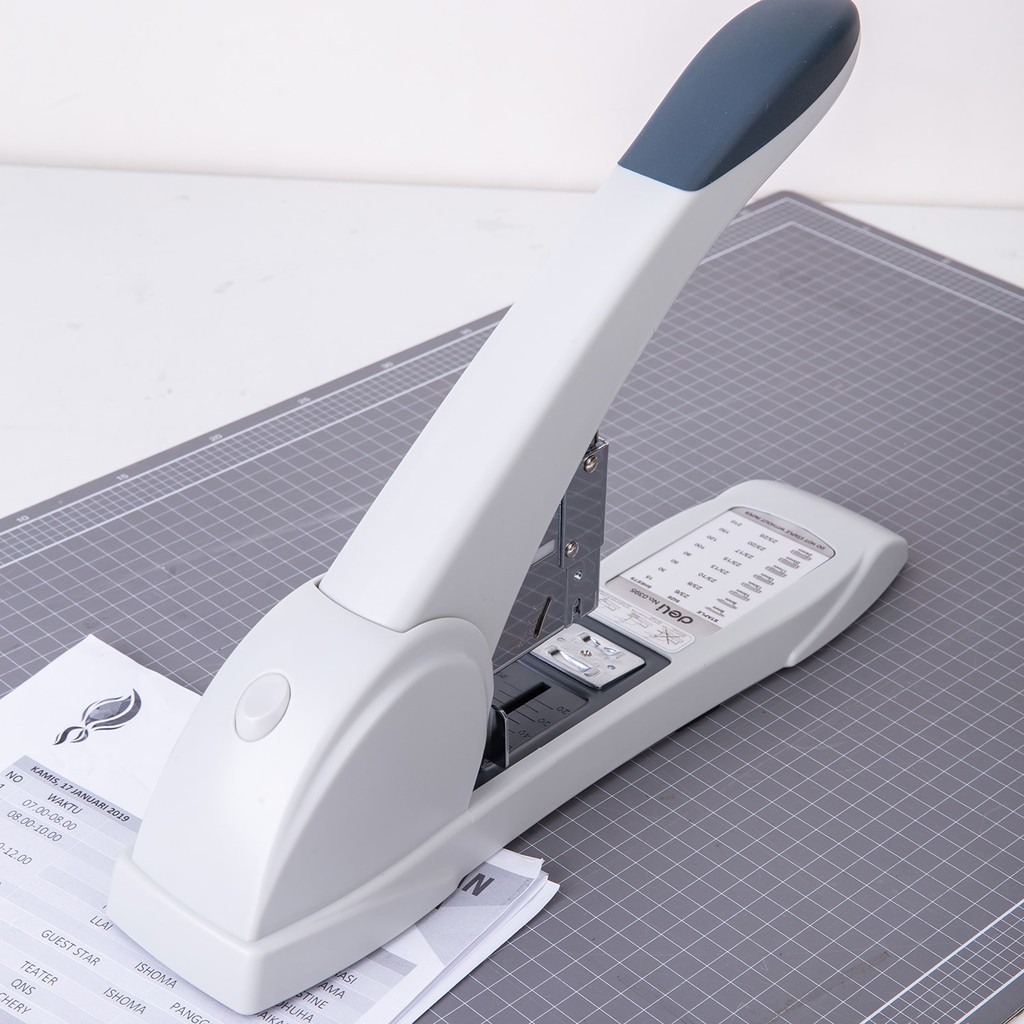 Dập Ghim Đại Deli Cỡ Lớn - Dập Tối Đa 60 & 210 Trang, Chất Liệu Kim Loại Chắc Chắn