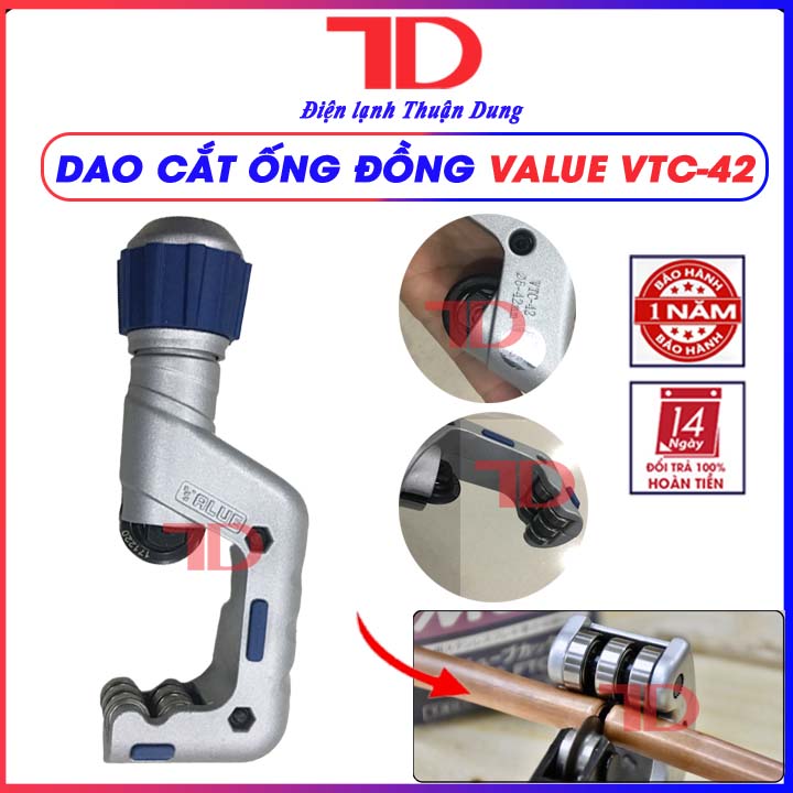 Dao cắt ống đồng value vtc42 - điện lạnh thuận dung