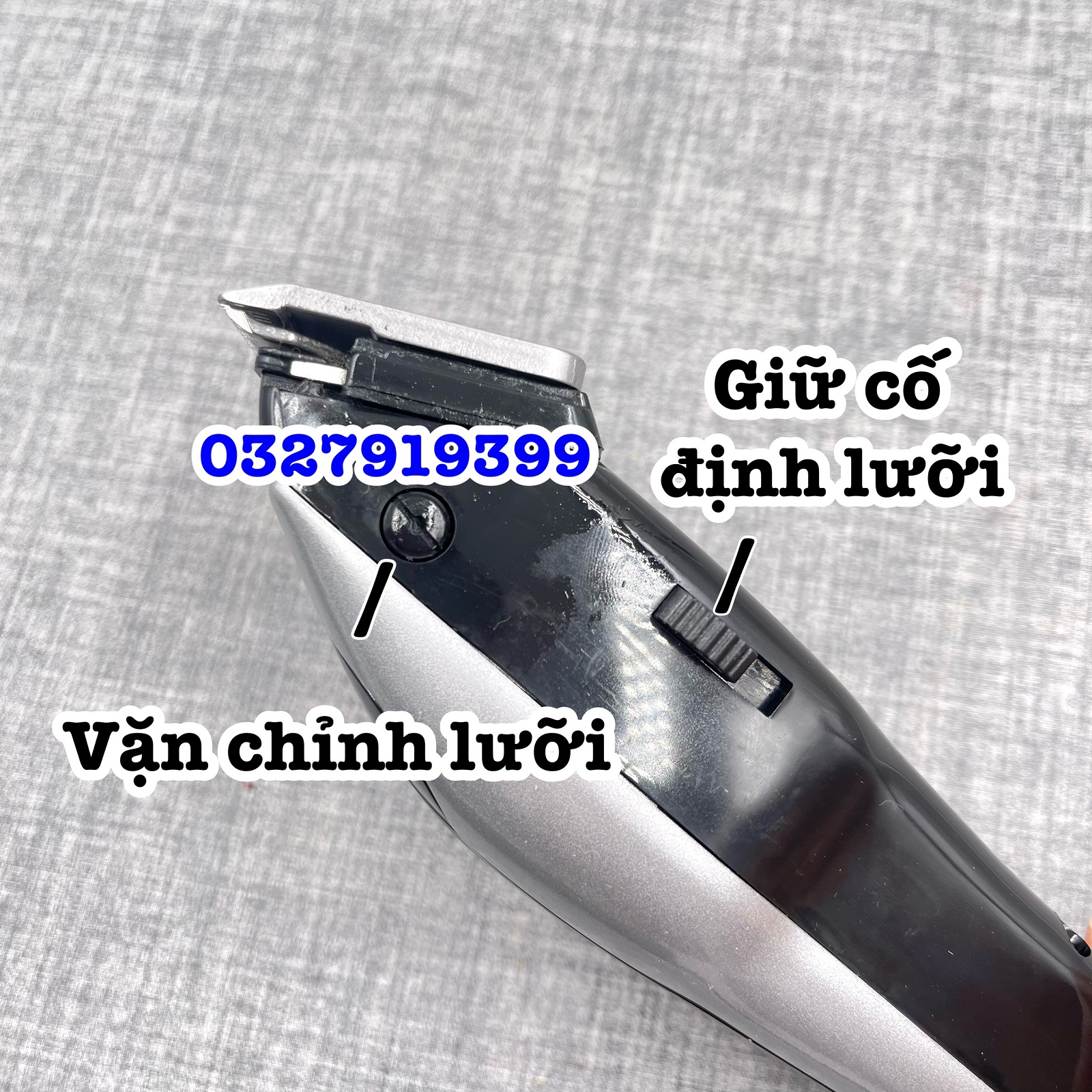 Tông đơ cắt tóc Kemei 90-4 công suất 10W cao cấp