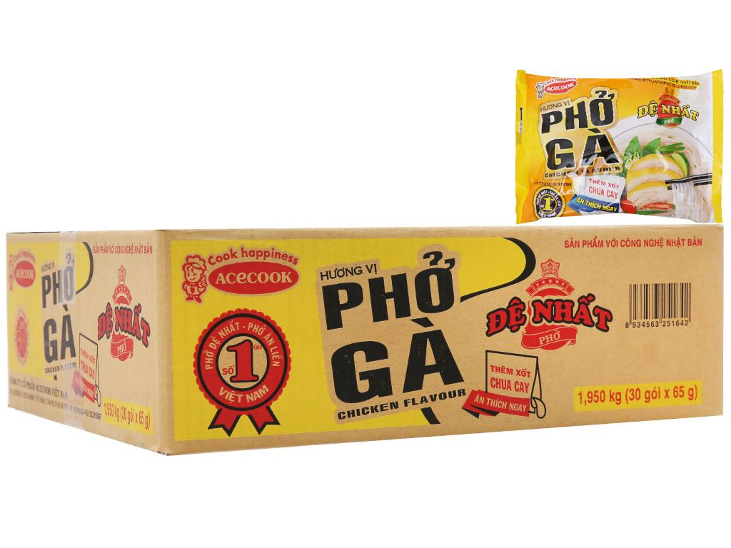 Phở Đệ Nhất hương vị gà gói 67g