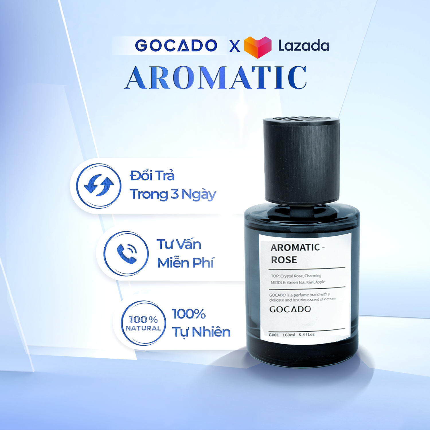 Nước Hoa Ô Tô Cao Cấp GOCADO - AROMATIC