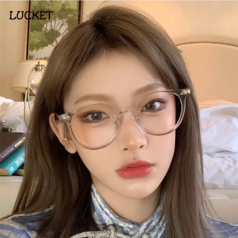 👓 Kính Mắt Chống Bức Xạ Thời Trang Kính Máy Tính Unisex Retro Trong Suốt Kính Mắt Chống ánh Sáng Xanh YVETTERY