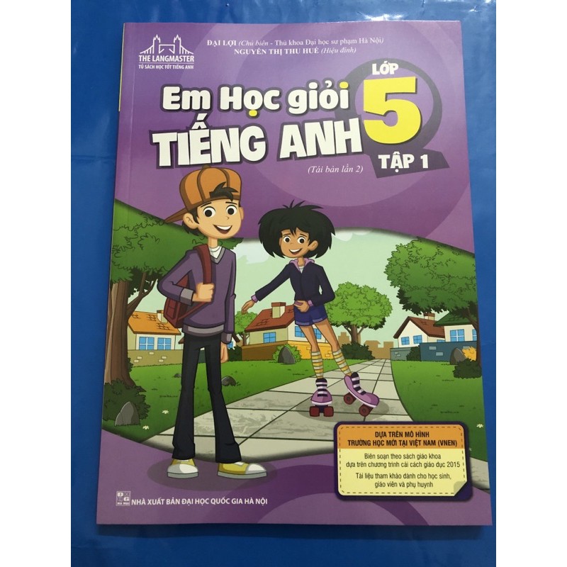 Sách - Em học giỏi tiếng anh lớp 5 (Combo 2 tập)
