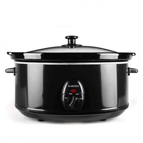 [Hàng nội địa Đức] Nồi hầm chậm KLARSTEIN Slow Cooker đen 6.5 lít