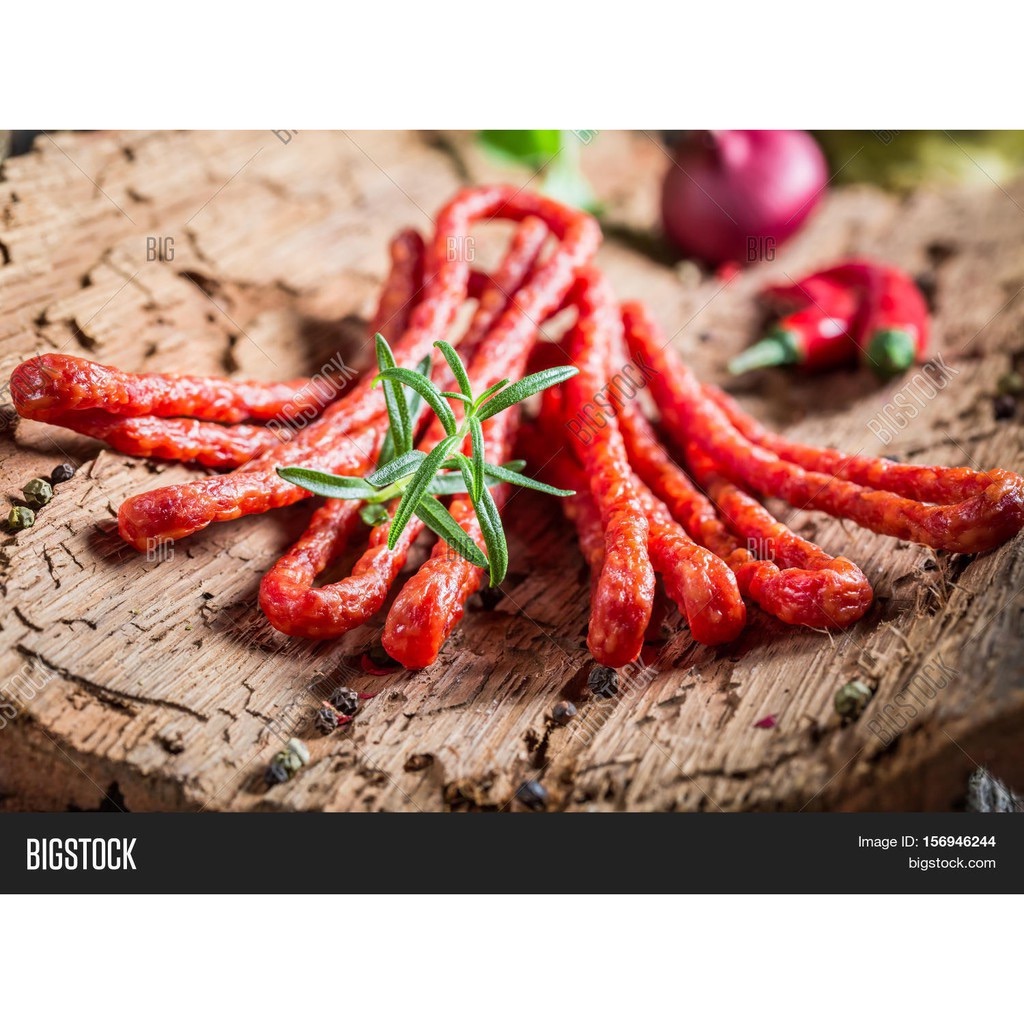 Salami que kabanos 70g Nga (phomai,gà,ớt,lợn)