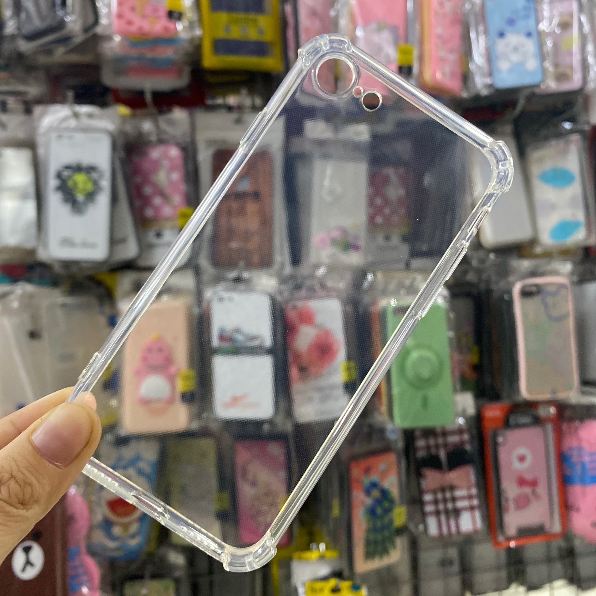 iPhone 7G/8G  Ốp lưng dẻo trong suốt cao cấp