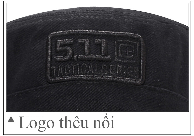 [HCM]Nón đầu bằng logo thêu 511 kiểu dáng hàn quốc