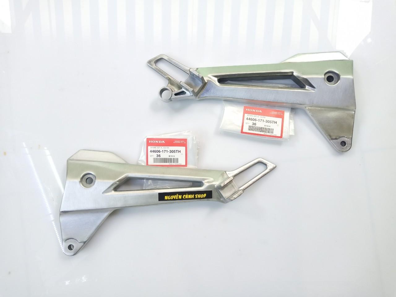 [Hcm]Aluminum Footrest for Wave 125 Car