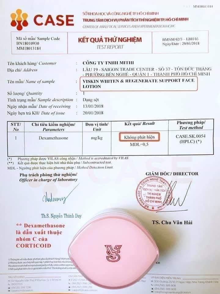 KEM DƯỠNG TRẮNG HỖ TRỢ PHỤC HỒI DA VISKIN