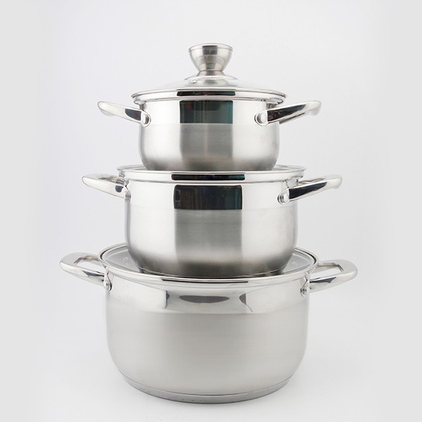 Bộ nồi inox Elmich 3 chiếc cỡ 162024cm EL3337 (Giá áp dụng giao tại HN, HCM& các tỉnh liên hệ shop)