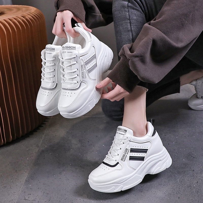 GIÀY ĐỘN ĐẾ 2 VẠCH ĐẾ CAO 6CM