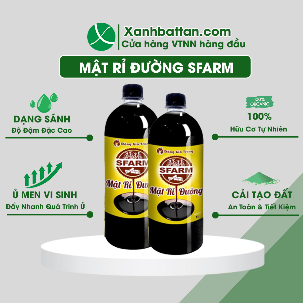 Mật Rỉ Đường Nguyên Chất Chai 1 Lít