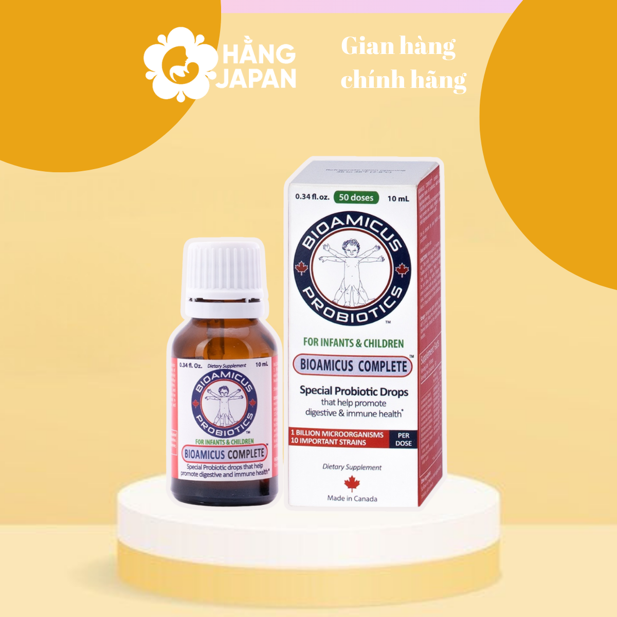 Men vi sinh 10 chủng BioAmicus Complete
