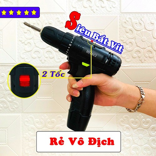 MÁY KHOAN BẮT VÍT BA CHỨC NĂNG HITACHI 12V