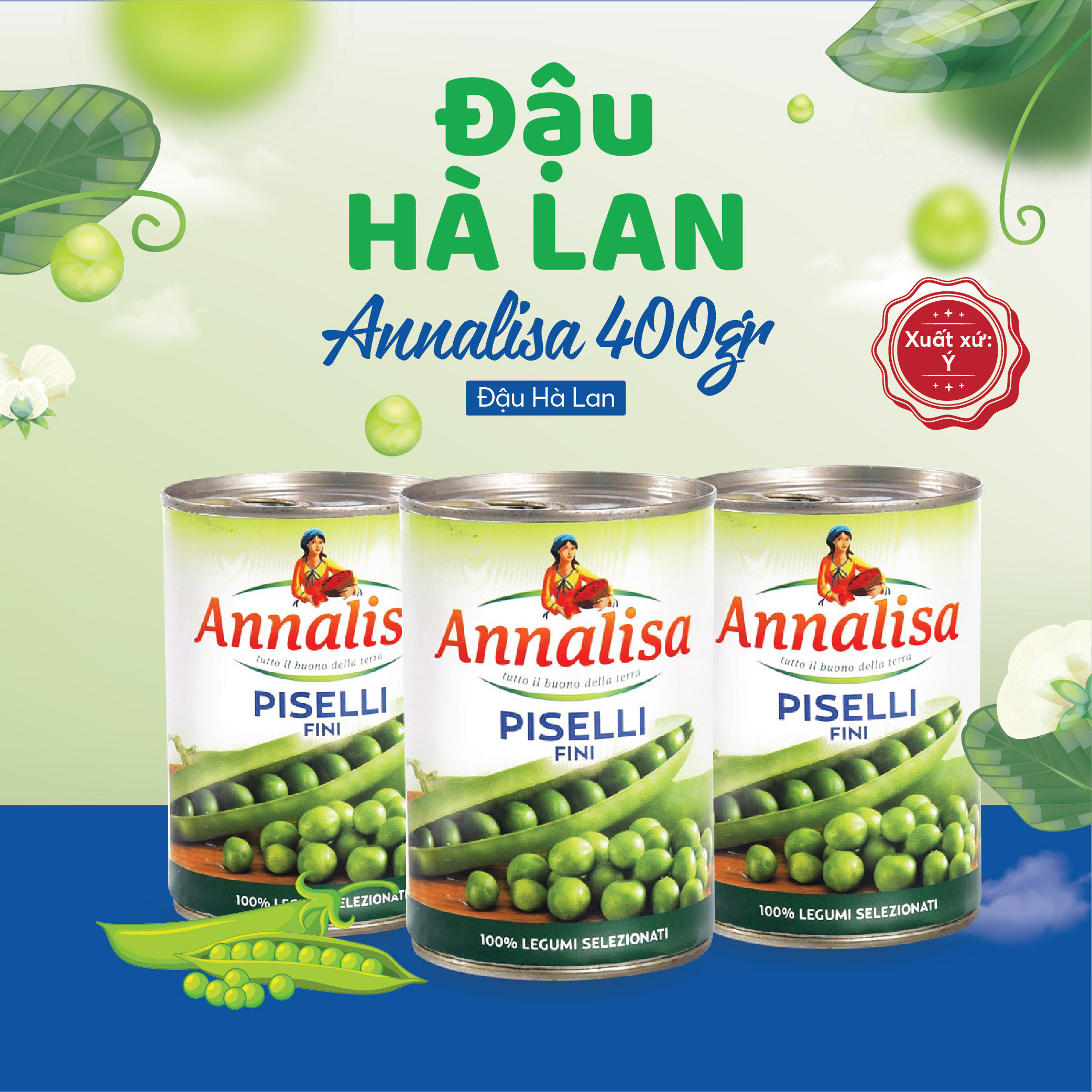 Đậu Hà Lan Annalisa - Date Tháng 6/2025