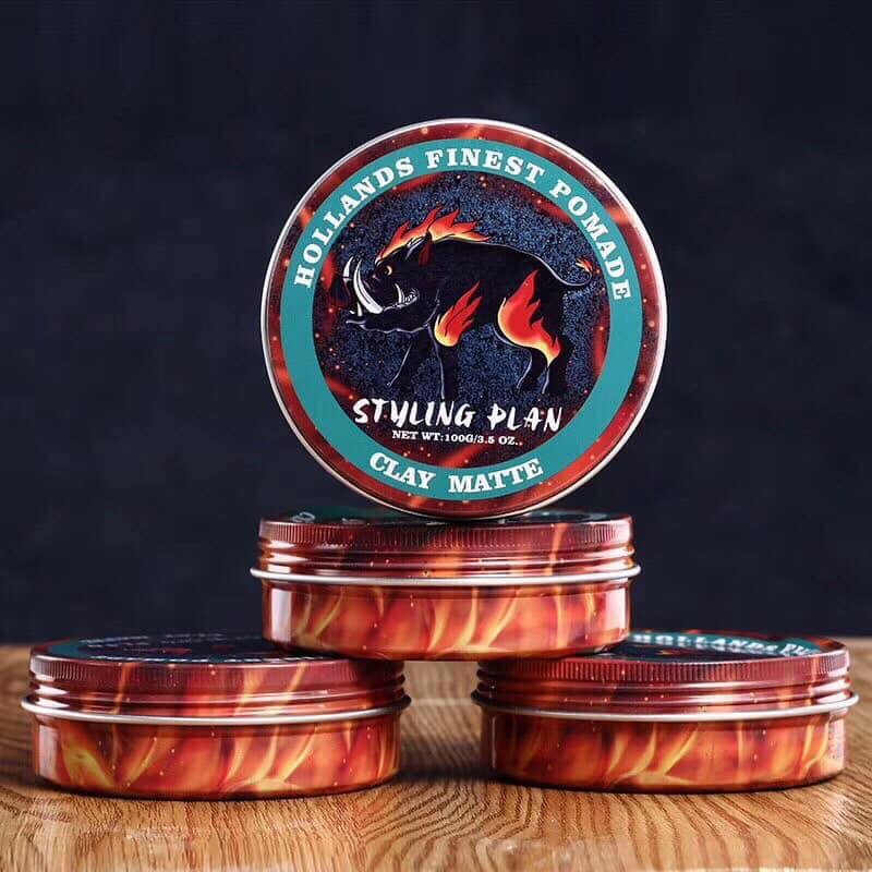 Sáp Vuốt Tóc Nam styling plan clay