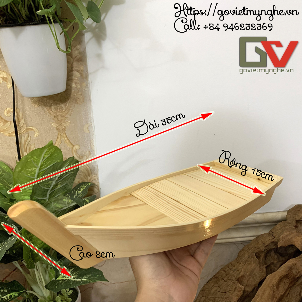 Sushi - Sashimi Serving Wooden Chopping