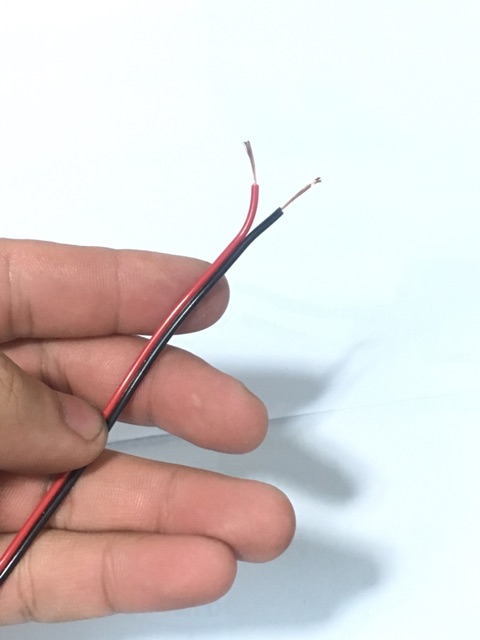Dây điện đôi 26AWG, cuộn 100m.