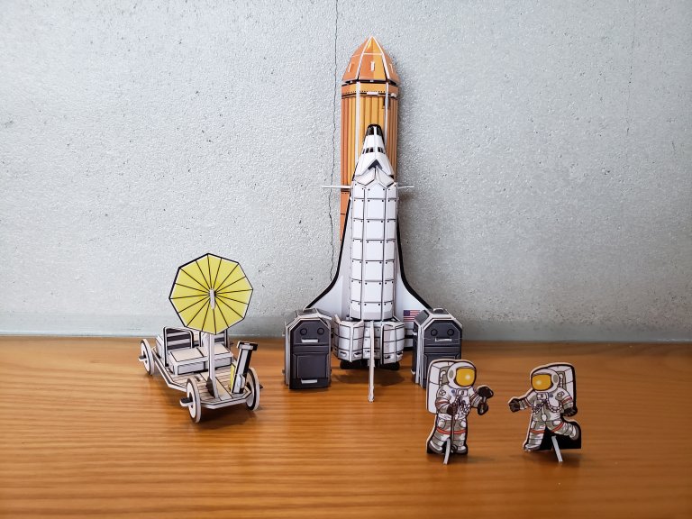 Bộ Lắp Ráp Mô Hình Tàu Con Thoi 3D (3D Puzzle - Space Shuttle)