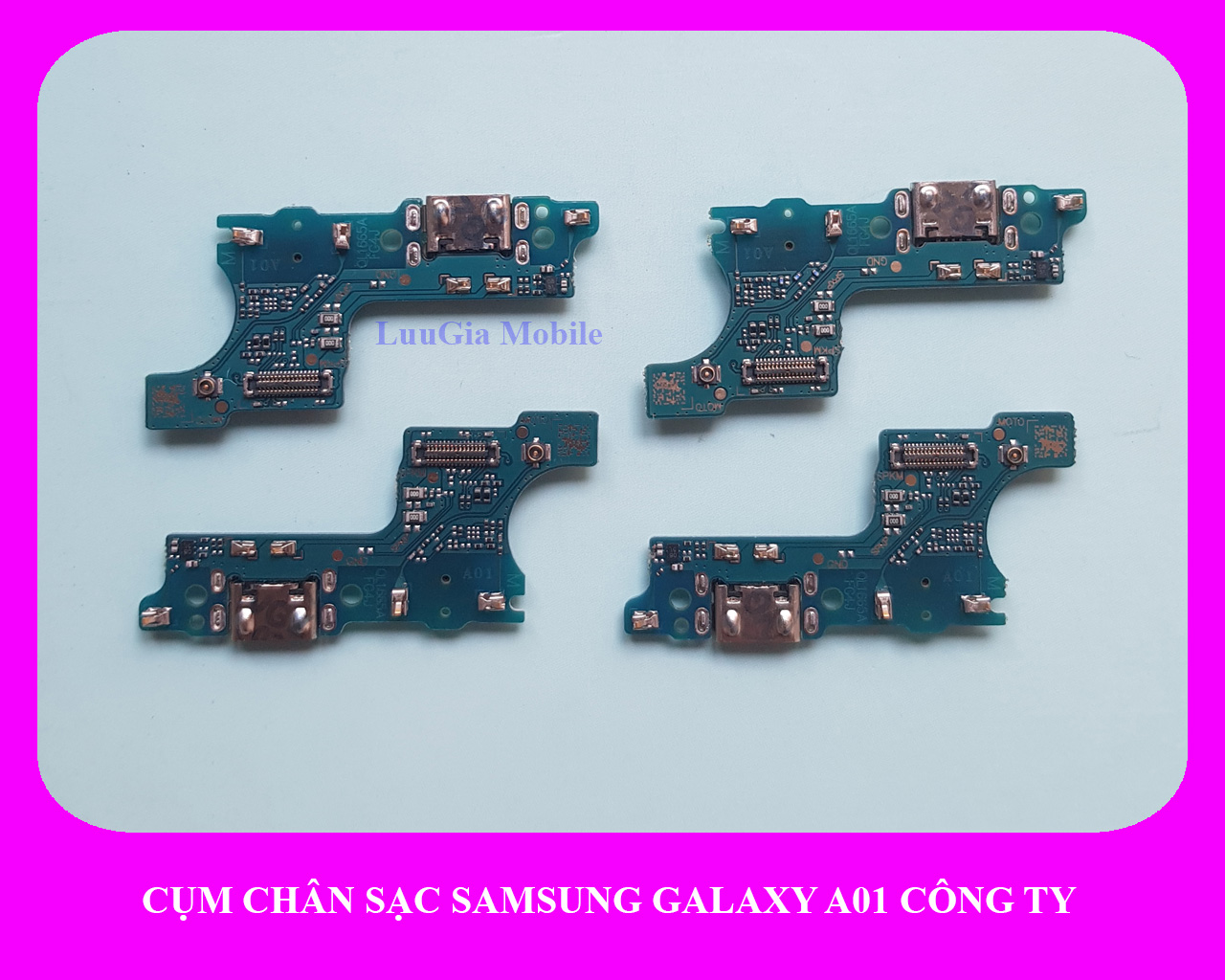 Cụm chân sạc Samsung Galaxy A01 công ty