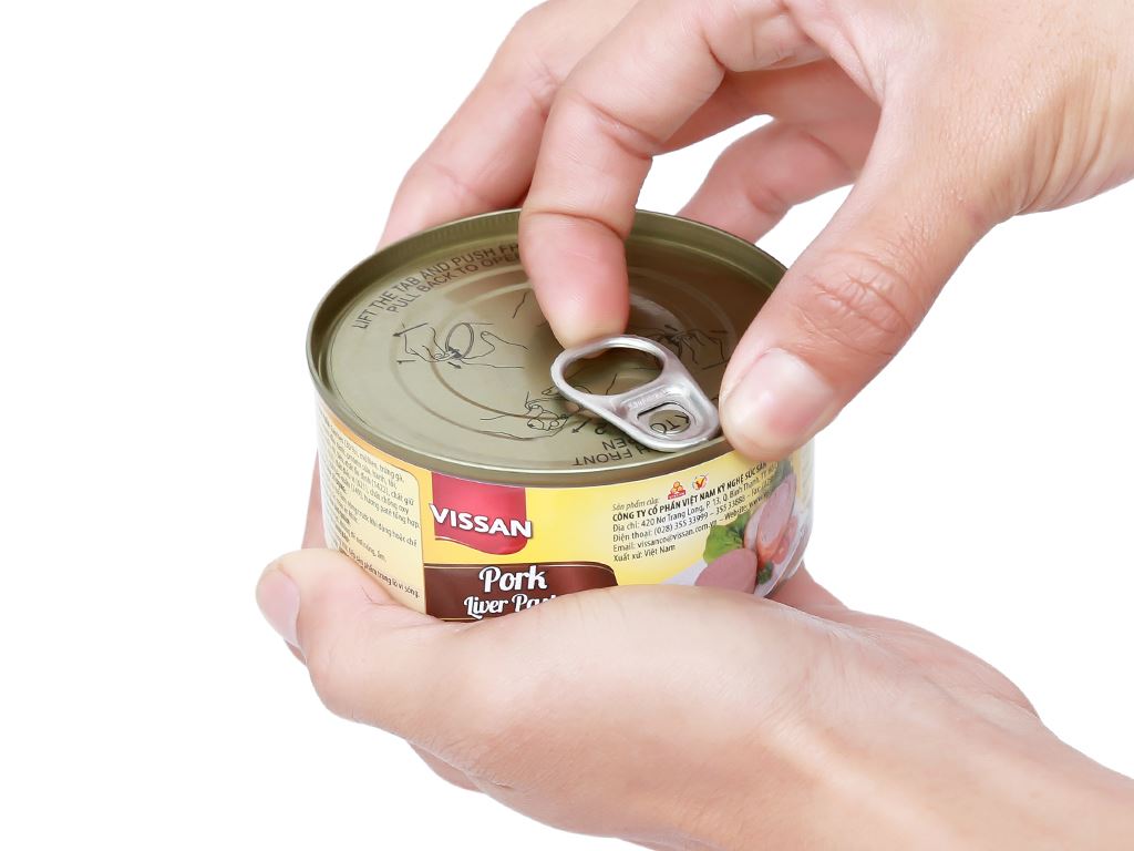 Combo 04 Hộp Pate gan Vissan 170g