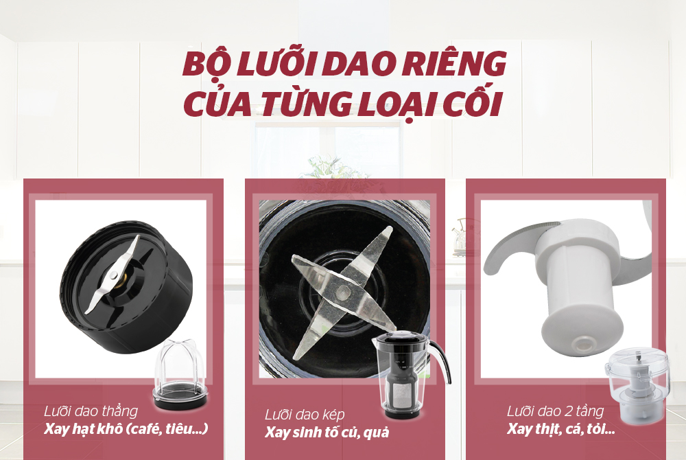 Máy xay sinh tố đa năng Sunhouse SHD5326