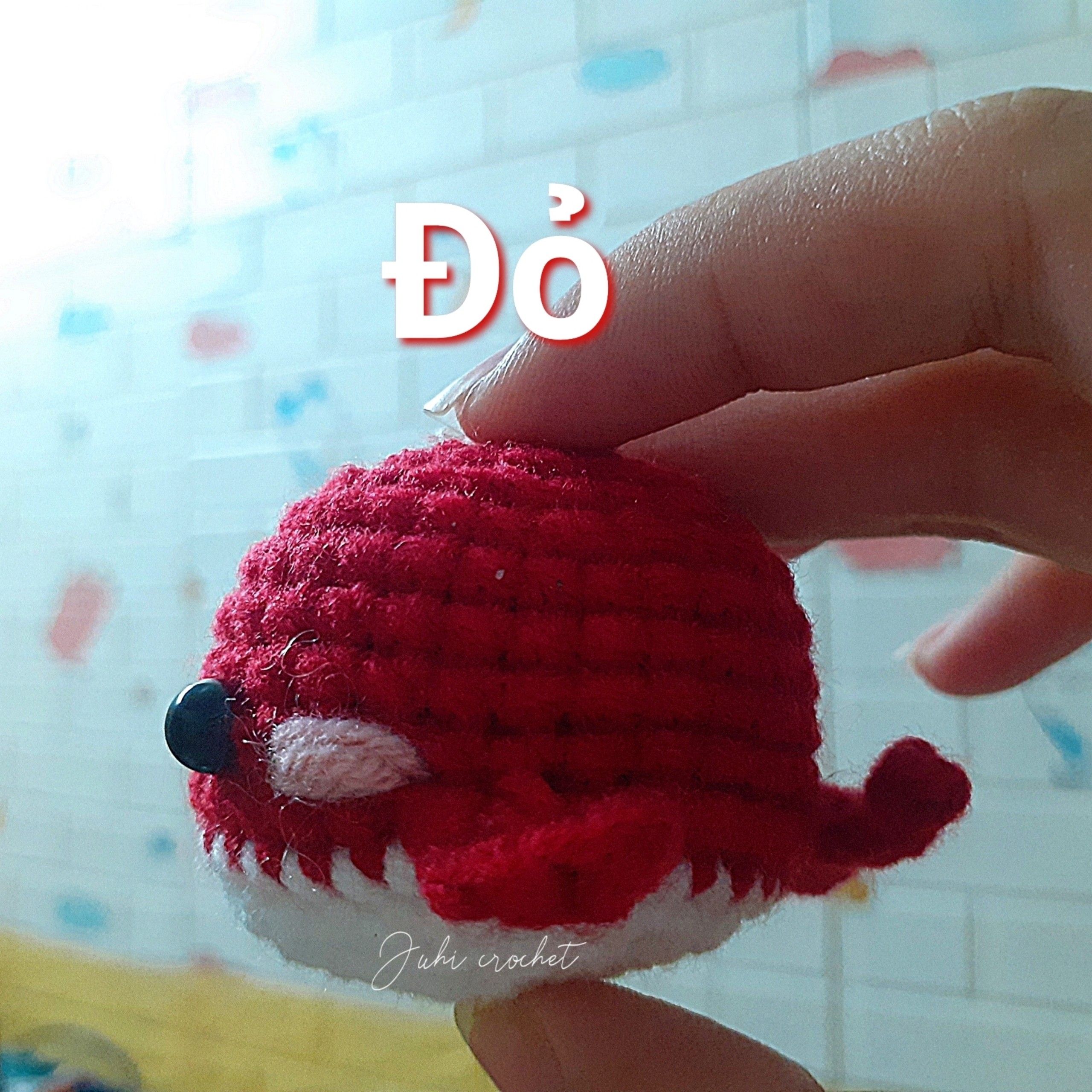 Móc khoá handmade cá voi len đáng yêu🐳🐳