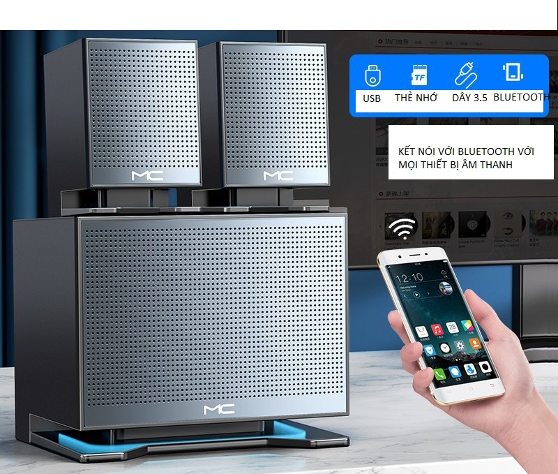 Loa Bluetooth 5.0 MC CS 511 BẢO HÀNH CHÍNH HÃNG 1 ĐỔI 1