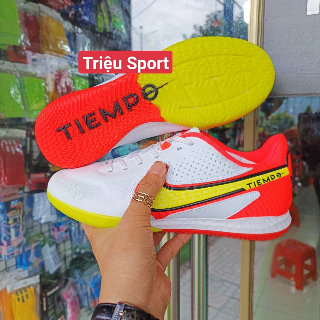 giày đá bóng Tiempo legend 9 pro IC Futsal (tặng khâu đế+tất+hộp)