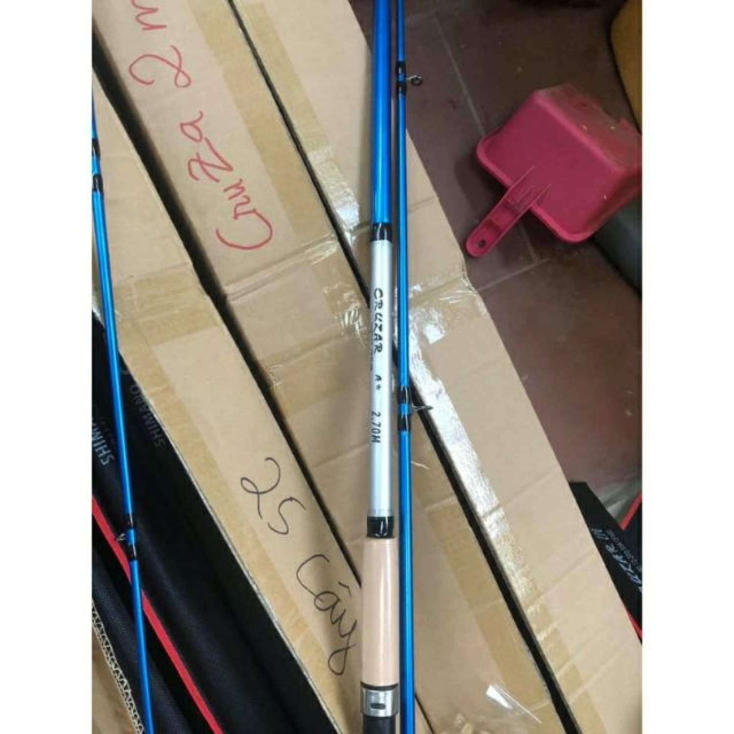 [Siêu ưu đãi] Cần 2 khúc SHIMANO CRUZA rỗng 2m1 - 2m4 - 2m7