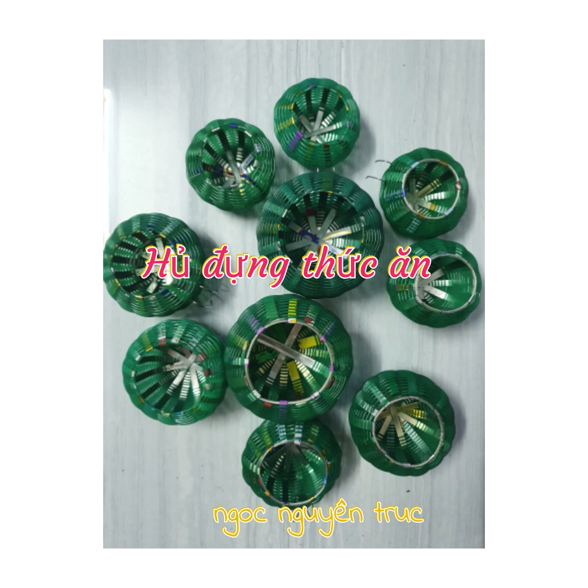 5 HỦ  ĐỰNG  THỨC ĂN
