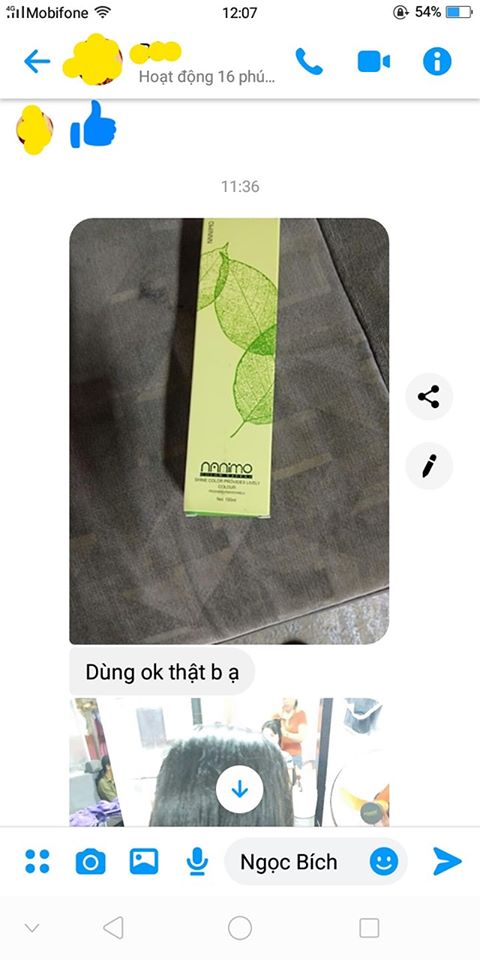 (Phủ Bạc 100%) Thuốc nhuộm Cân Bằng Tóc NANIMO