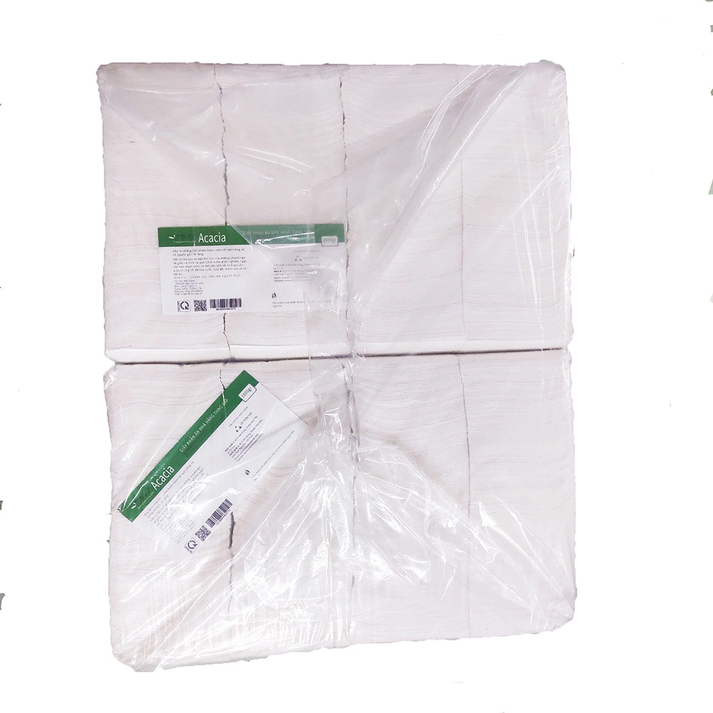 Giấy ăn cân dạng gấp Acacia túi 1kg
