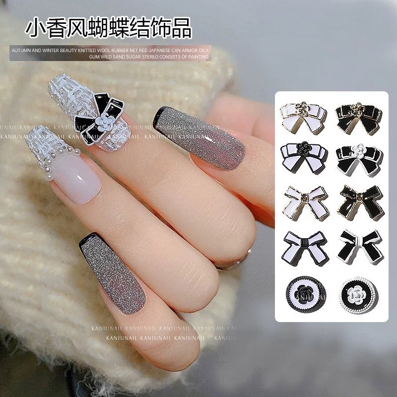 Phụ Kiện Cham Đính móng Kim Loại Mẫu HOT