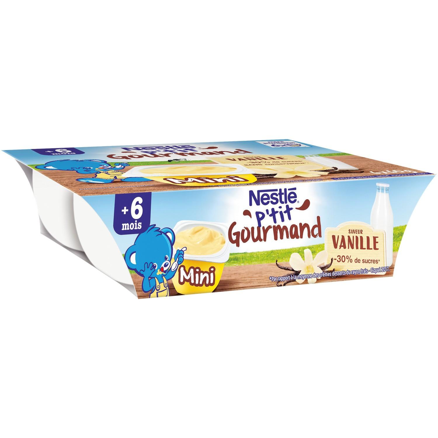 SỮA CHUA VÀ VÁNG SỮA MINI NESTLE PHÁP CHO BÉ TỪ 4M+