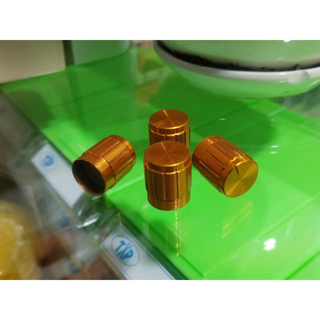 Núm Triết Áp 6MM NT-1517 (Vỏ Nhôm Trắng, Vàng, Đen)