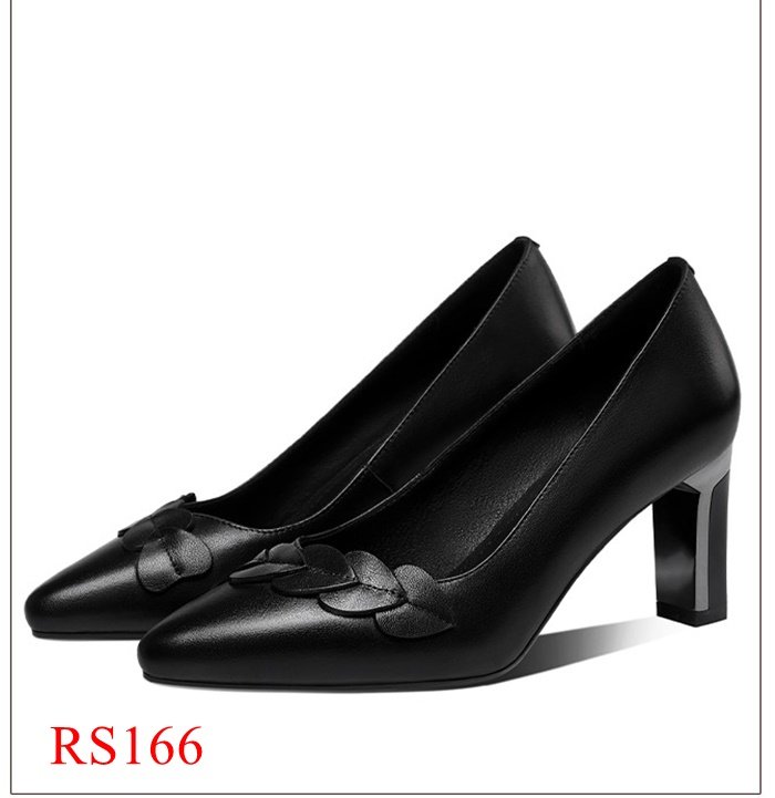 Giày da cao gót rose RS166 7cm