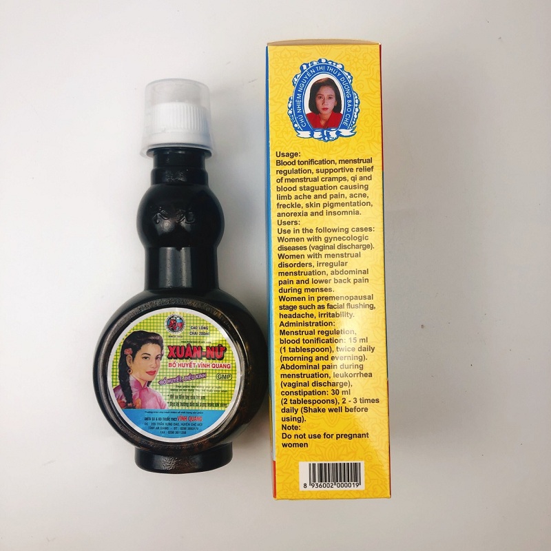 Xuân nữ bổ huyết nước 280ML – GIÚP BỔ HUYẾT