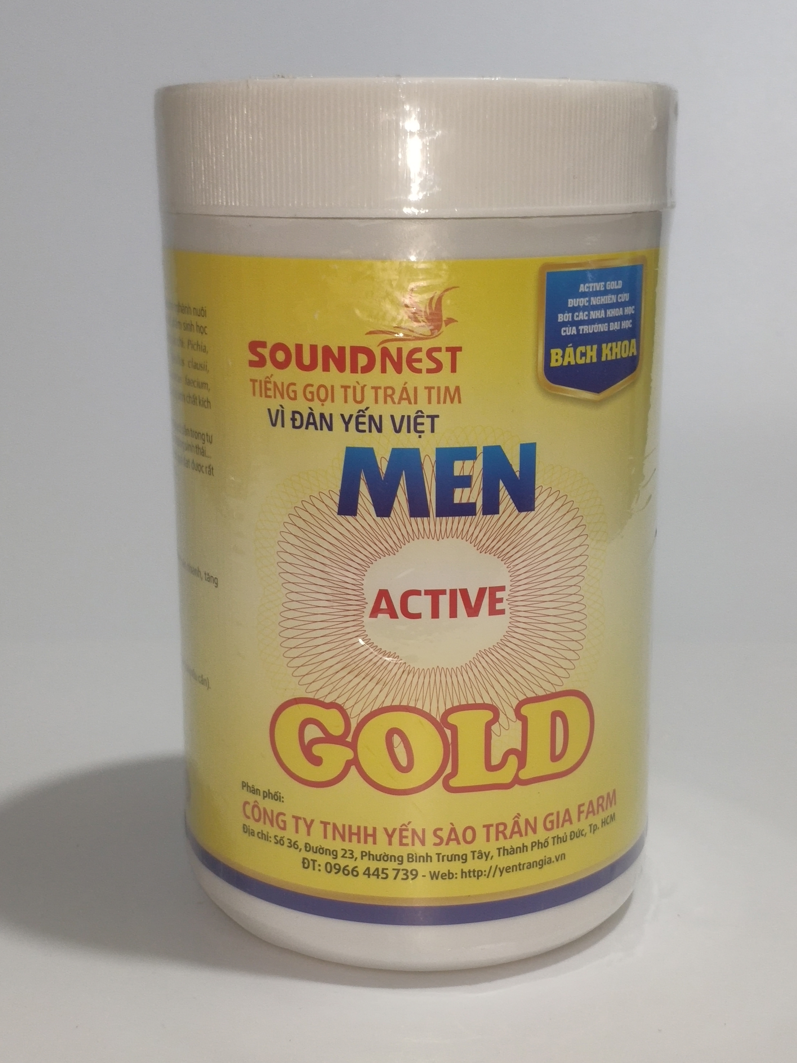 Men Vi Sinh Nhà Yến ACTIVE GOLD (1 lít)