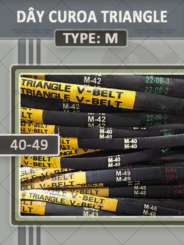 Curoa wire (courts)-Triangle-M-40-49