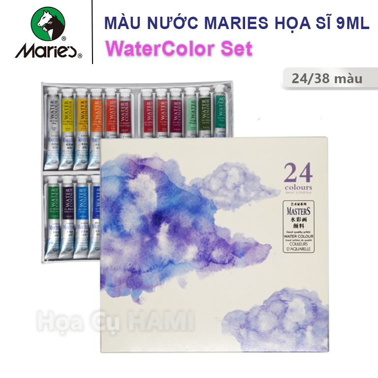 Màu nước Marie’s Master hạng hoạ sĩ tuýp 9ml