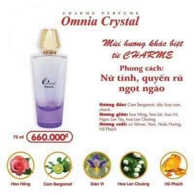 [HCM]Nước hoa nữ omina 35ml ( có túi )