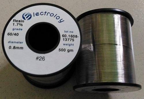 Thiếc Hàn Nhập Khẩu Chuẩn Nhẹ Nhiệt Tạo Mối Hàn Bóng Đẹp [ Thiếc hàn bán lẻ theo mỗi 5 mét | Tặng thêm 5 mét khi mua từ 35 mét trở nên ]