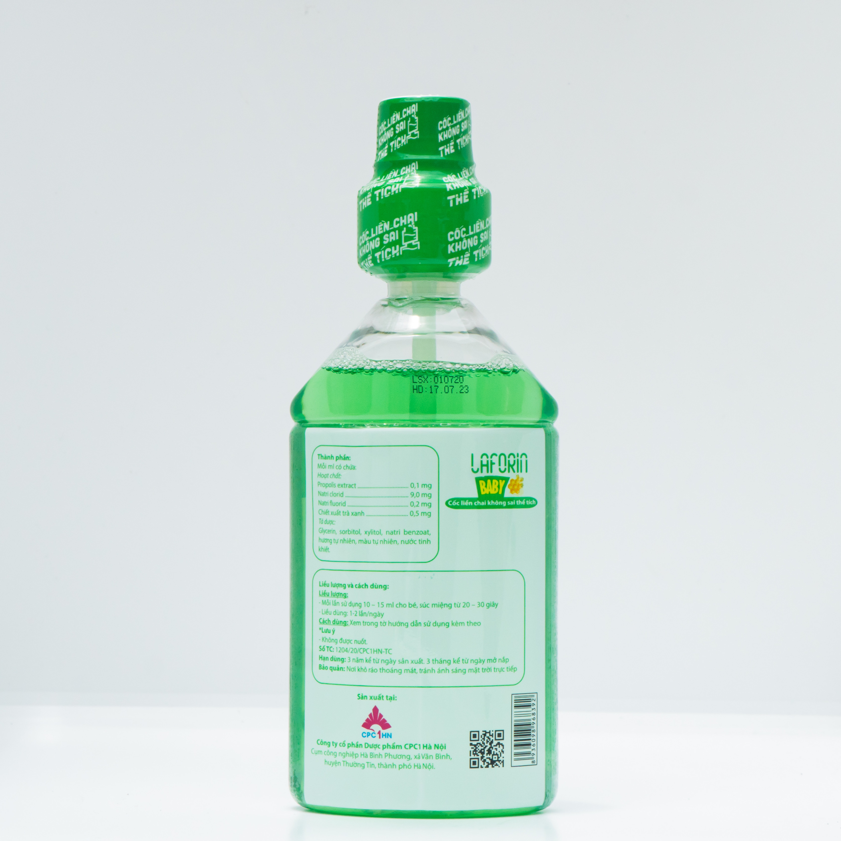 ✅✅ Nước súc miệng LAFORIN chai 500ml